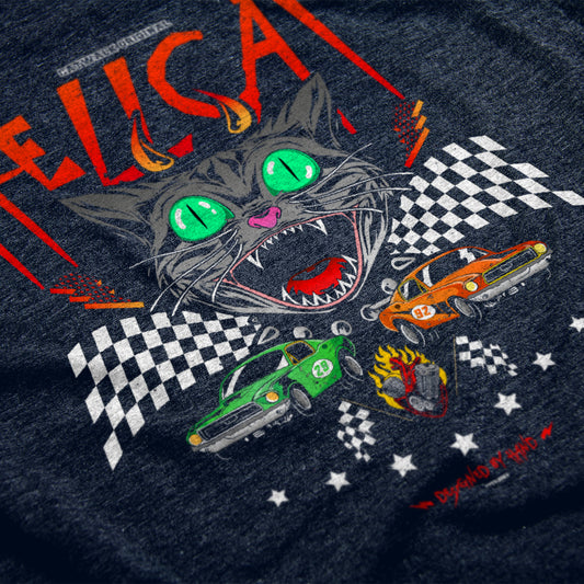 HellCat Tee-Shirt - Bleu marine