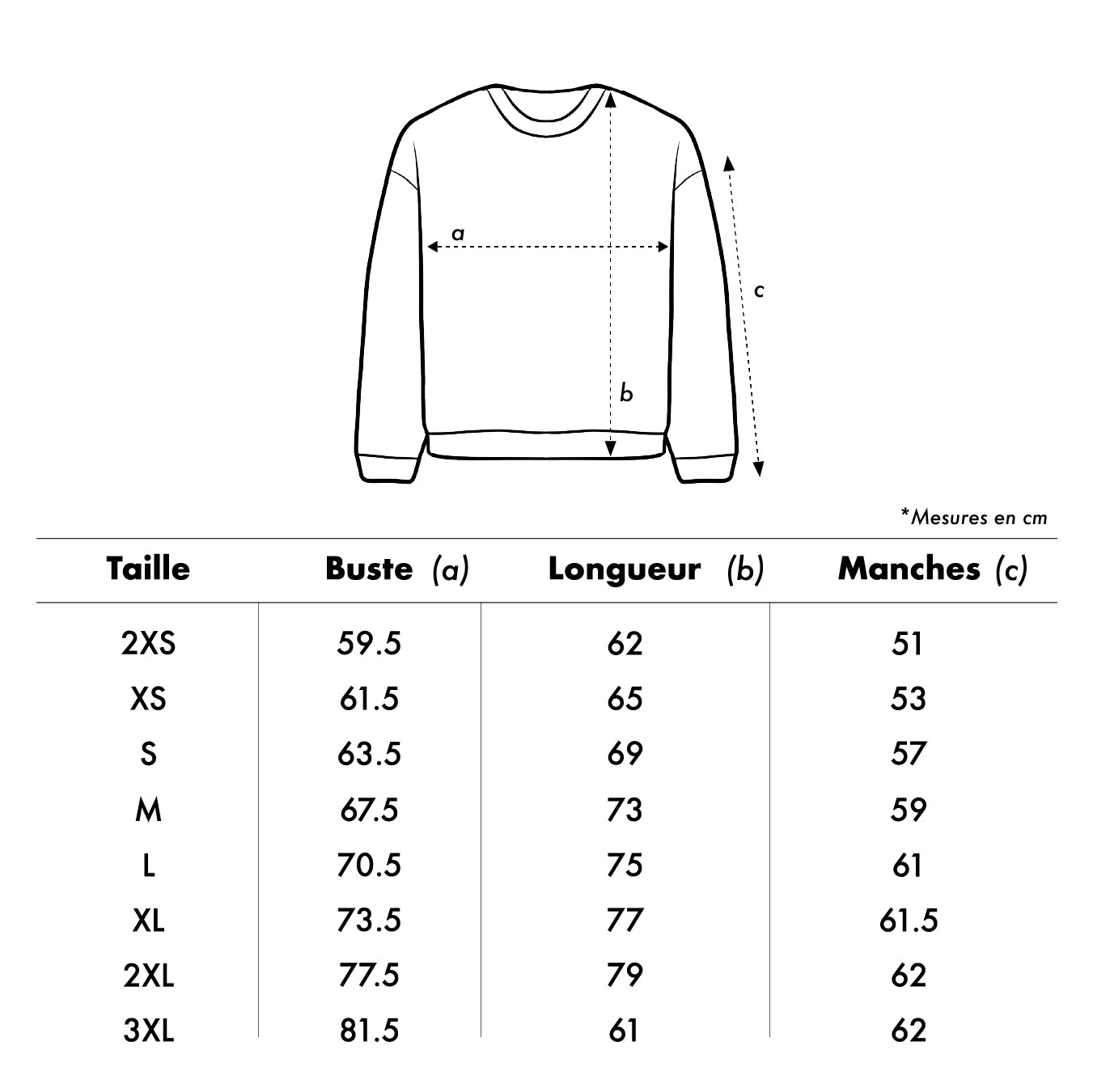 Demon Cat Crewneck - Blanc