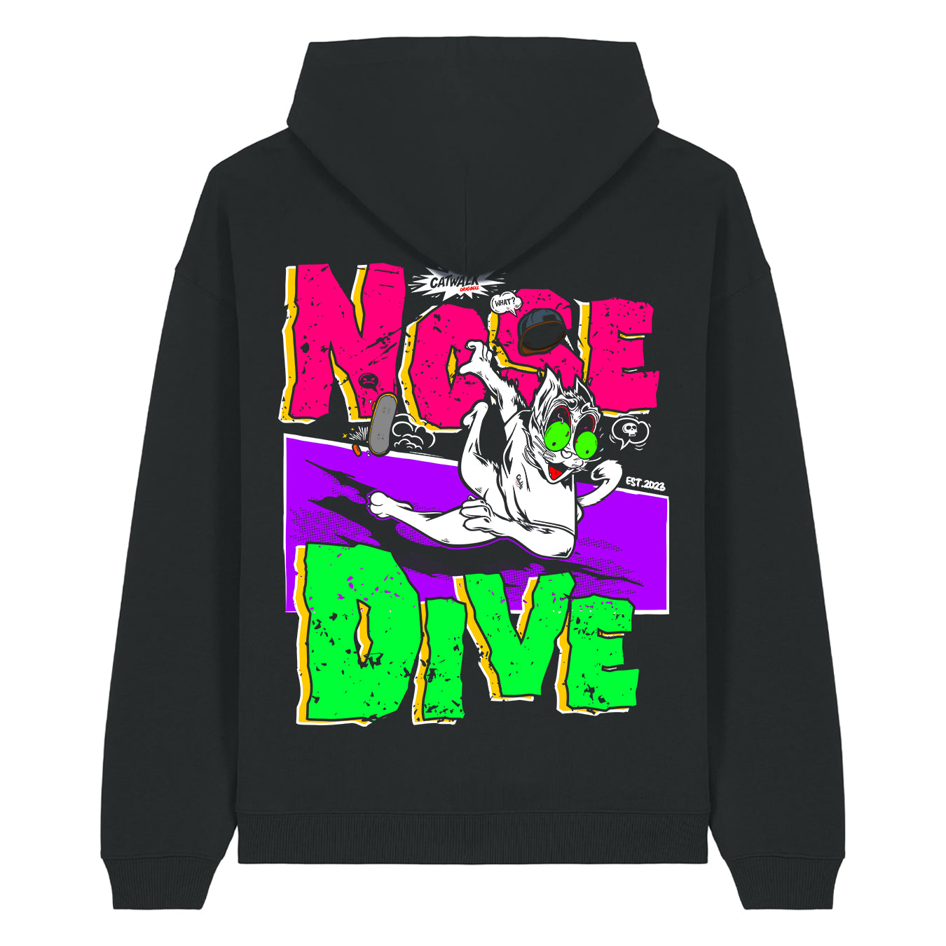 NoseDive Hoodie - Black