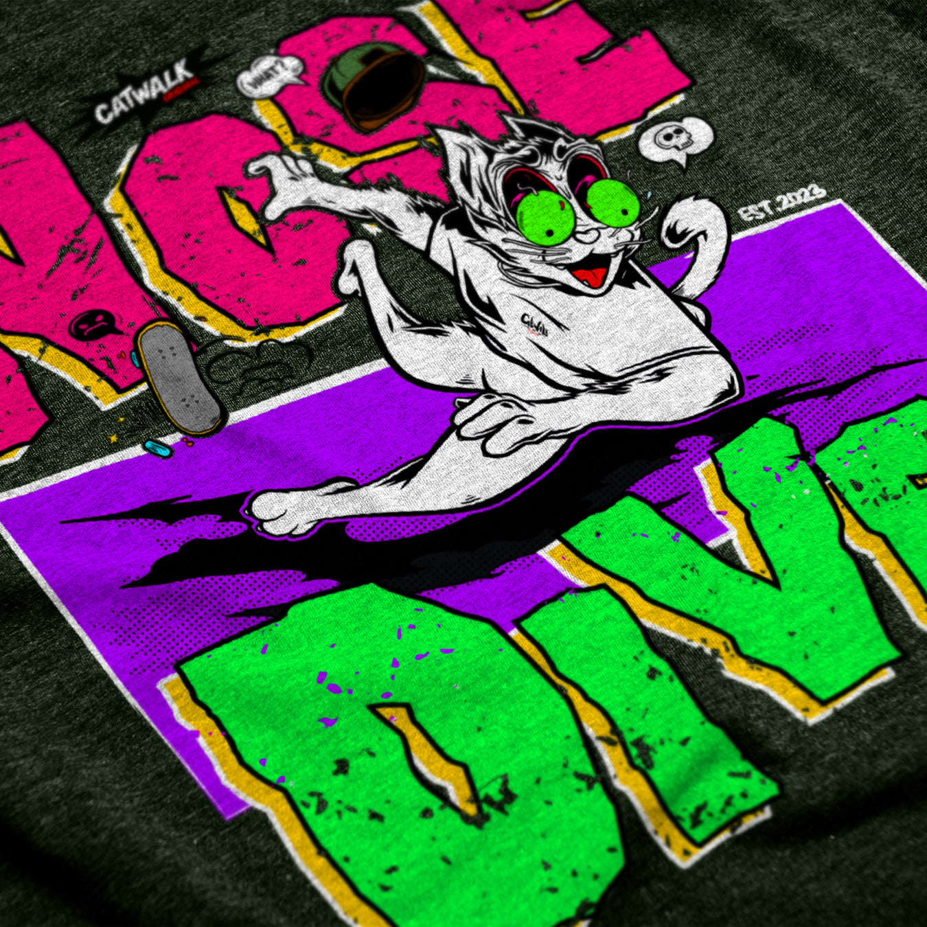 NoseDive Tee-Shirt - Kaki