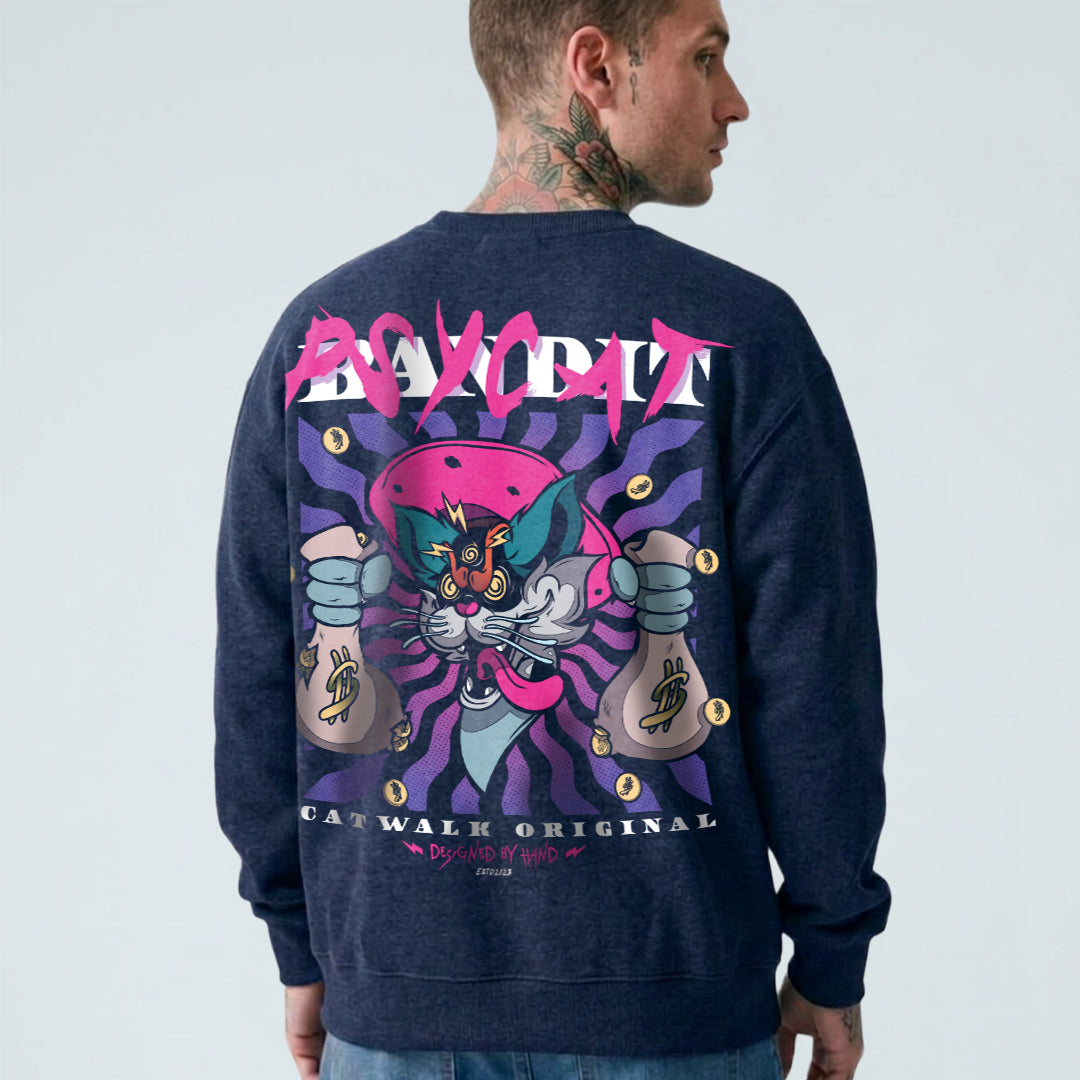 PsyCat Bandit Crewneck