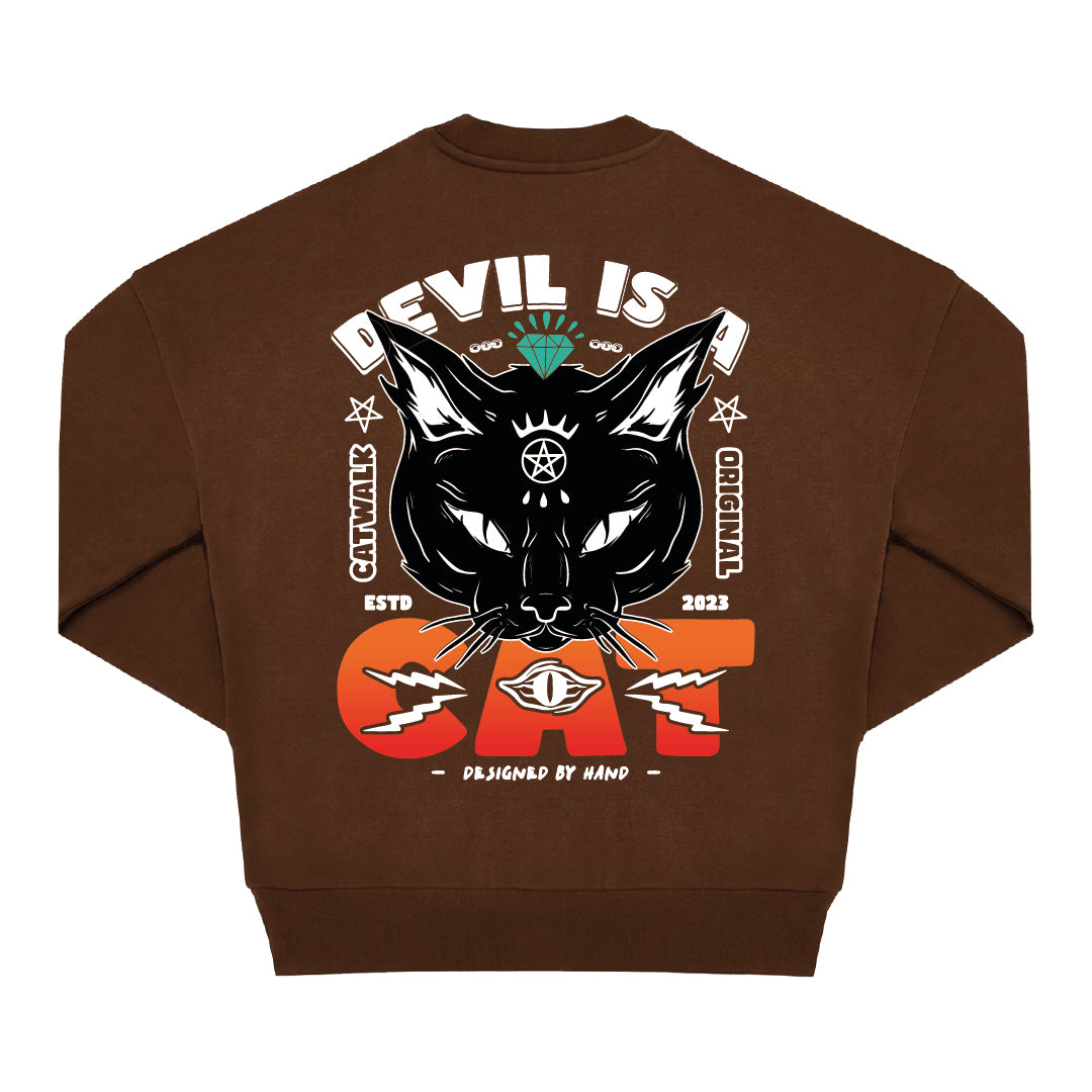 Devil is a Cat Crewneck