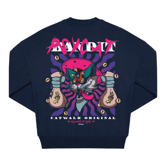 PsyCat Bandit Crewneck