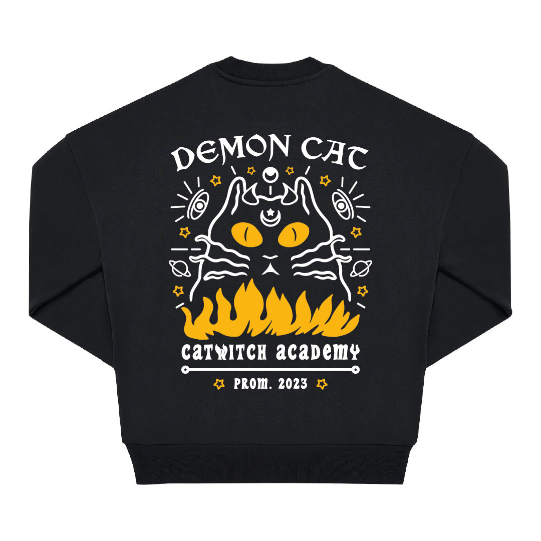 Demon Cat Crewneck