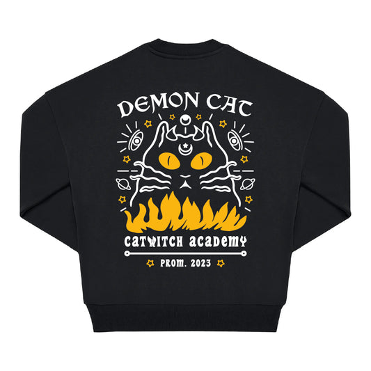 Demon Cat Crewneck