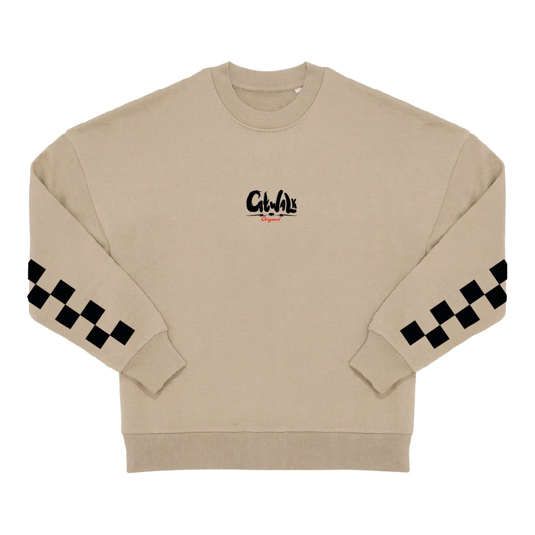 HellCat Crewneck - Natural Cotton